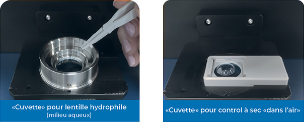 Etape 1 - mesure de lentille