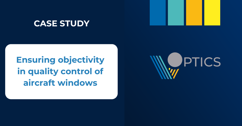 Ensuring objectivity in quality control of aircraft windows