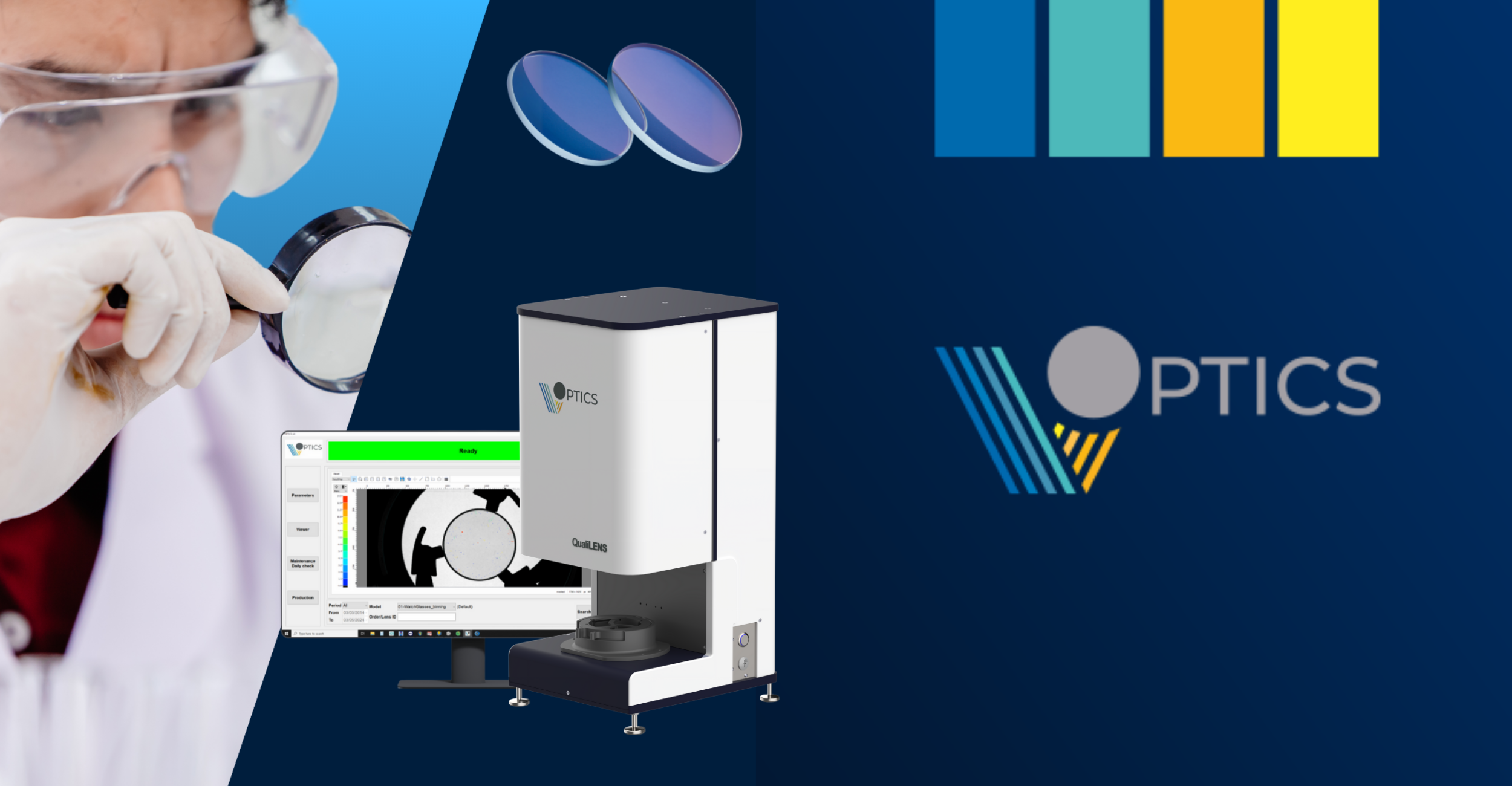 Feedback report: 35,000 sapphire glass parts inspected